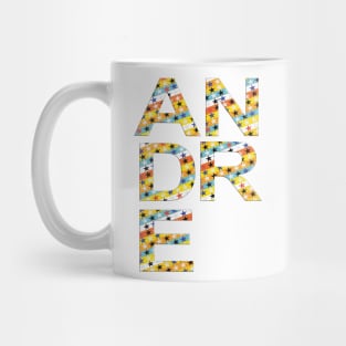 Andre, name, typography Mug